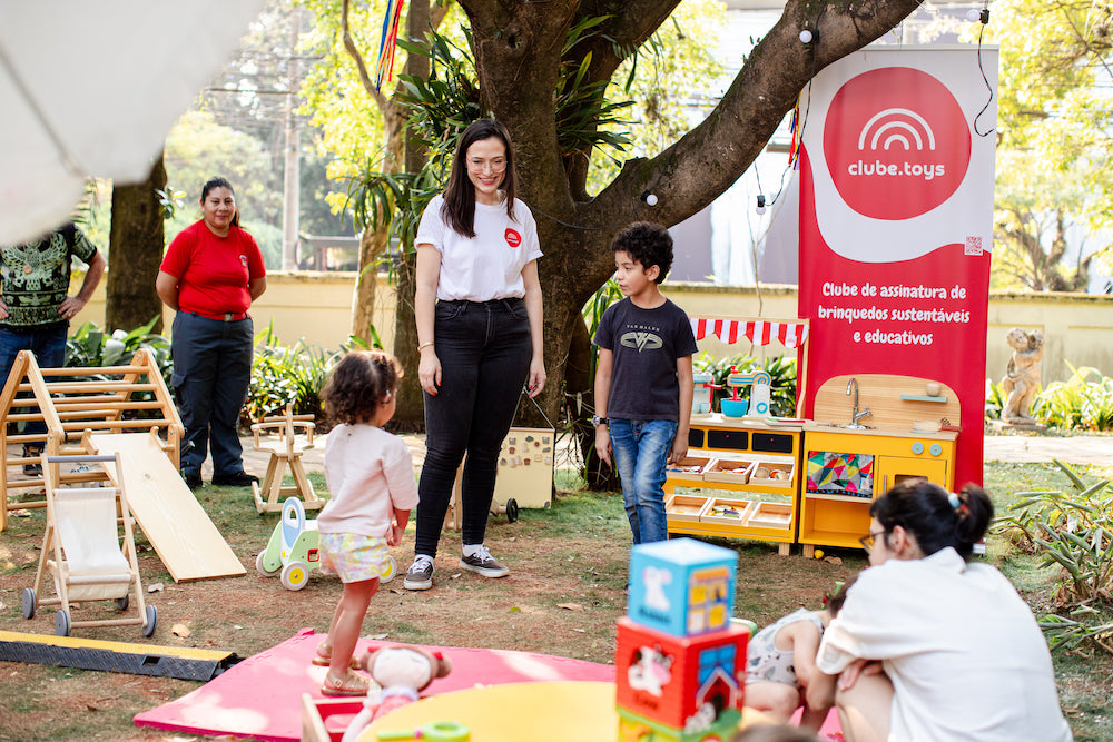 Festas | Brinquedos educativos e montessori é com o Clube.toys!