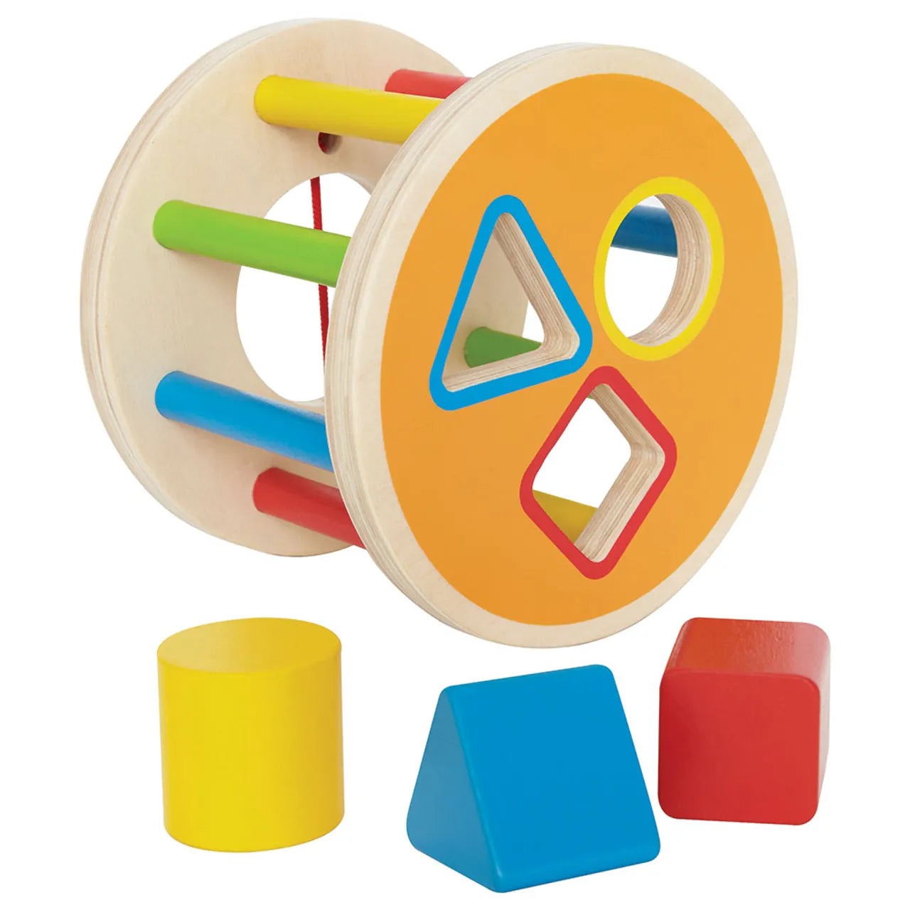 Classificador de Formas 1-2-3 | Aluguel de brinquedos educativos por assinatura é com o Clube.toys!