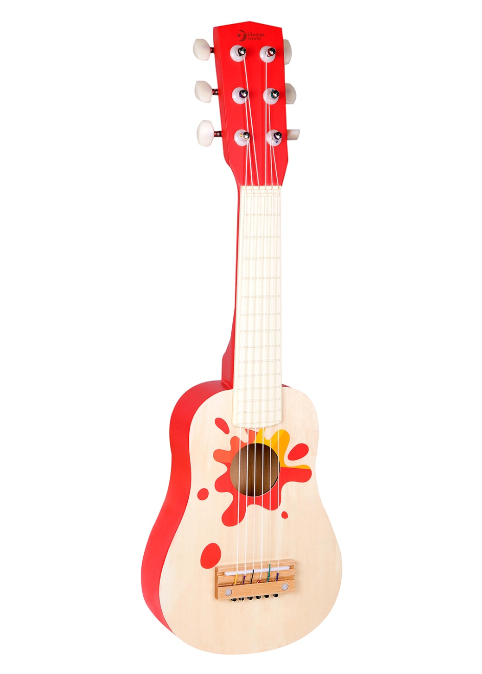 Guitarra Estrela | Aluguel de brinquedos educativos por assinatura é com o Clube.toys!