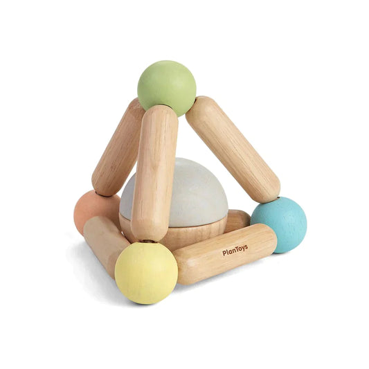 Triângulo de encaixe | Aluguel de brinquedos educativos por assinatura é com o Clube.toys!