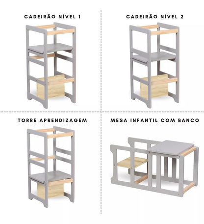 Torre Montessori | Brinquedos educativos e montessori é com o Clube.toys!